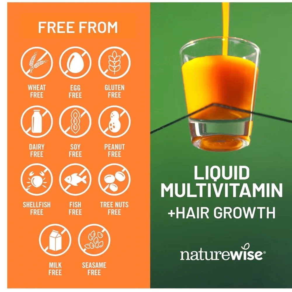 NatureWise Liquid Hair Growth for Women & Men - Picture 6 of 10